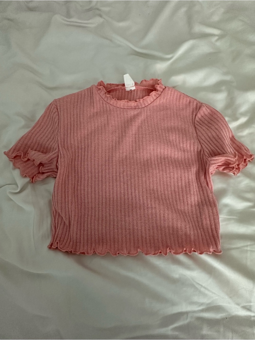 Girl cropped top size 5/6 NEW